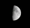Moon at half-moon