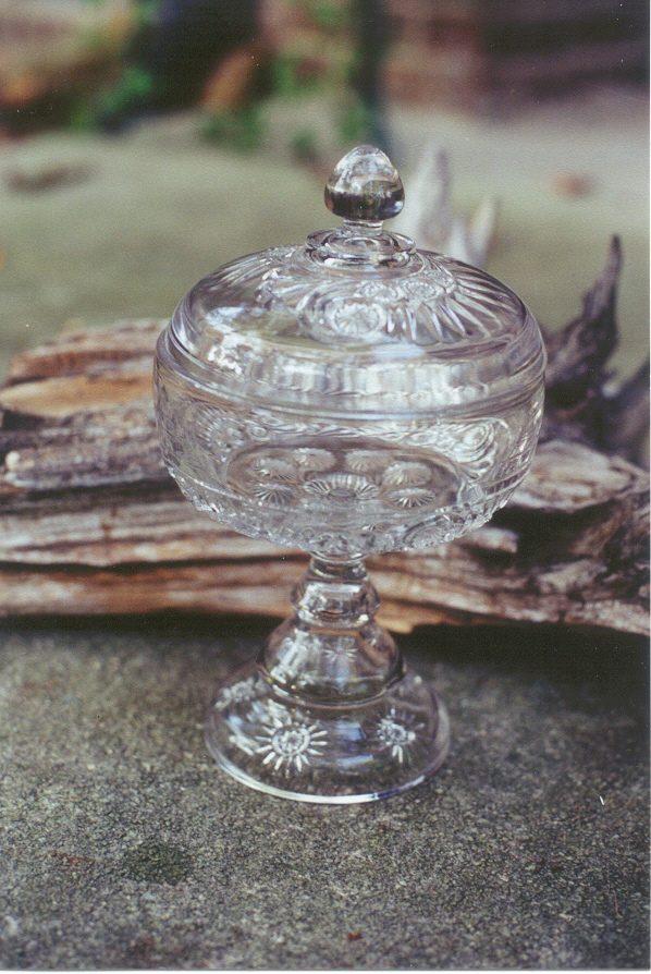 Esther Clear Compote with Lid